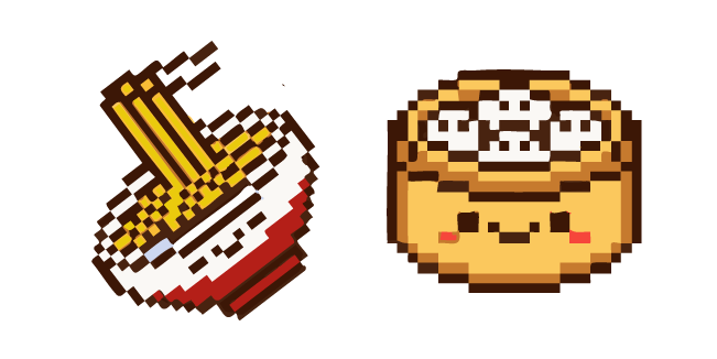 Cute Chinese Food Pixel