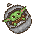 Din Grogu Pixel pointer