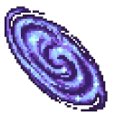 Galaxy and Planet Pixel pointer