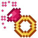 Gemstone Rings Pixel pointer