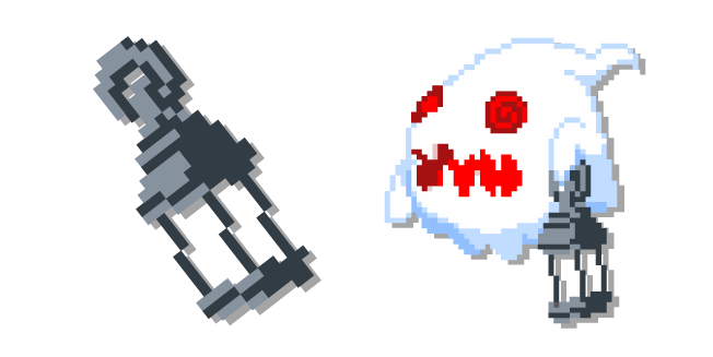 Ghost with a Lantern Pixel