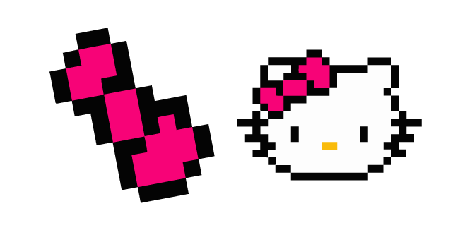 Hello Kitty and Bow Pixel