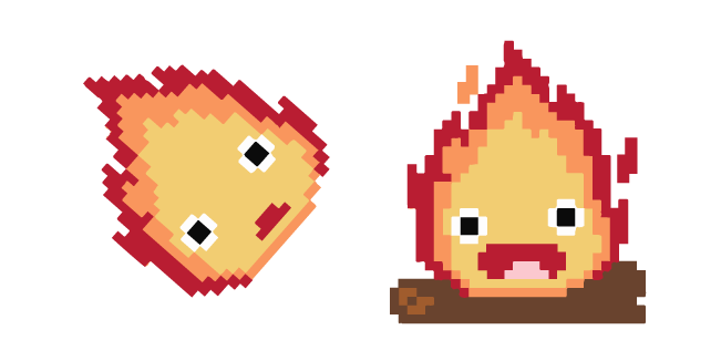 Howl's Moving Castle Calcifer Pixel