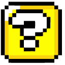 Mario and Mystery Block Pixel pointer