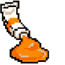 Paint Tube and Artist Palette Pixel pointer