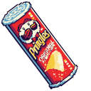 Pringles and Doritos Pixel pointer