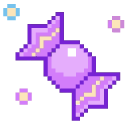 Purple and Pink Candies Pixel pointer