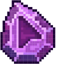 Purple Stone Pixel pointer