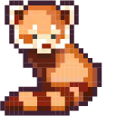 Red Panda Pixel pointer