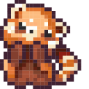 Red Panda Pixel cursor