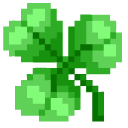 Shamrock and Four-Leaf Clover Pixel pointer