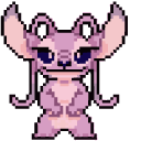 Stitch and Angel 624 Pixel pointer