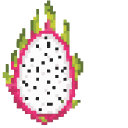 Sweet Dragon Fruit Pixel cursor