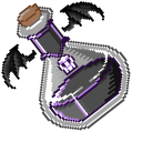 Witch’s Potion Vial and Magic Brew Cauldron Pixel pointer