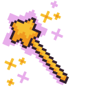 Yellow Wand Pixel pointer
