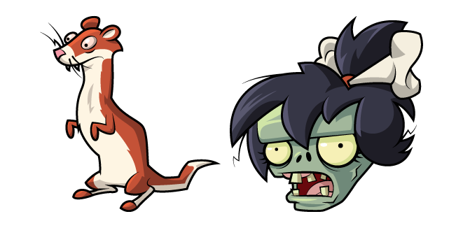 Plants vs. Zombies Ice Weasel and Weasel Hoarder