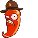Plants vs. Zombies Jalapeno cursor