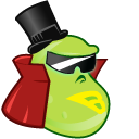 Plants vs. Zombies Laser Bean and Super Bean cursor