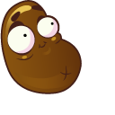 Plants vs. Zombies Latte Bean and Coffee Bean cursor