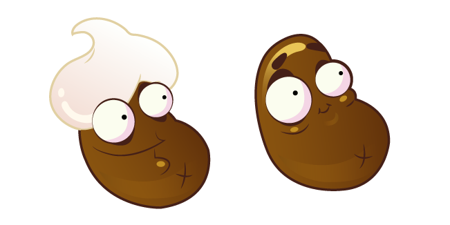 Plants vs. Zombies Latte Bean and Coffee Bean