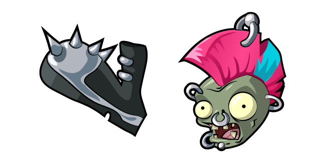 Plants vs. Zombies Punk Zombie