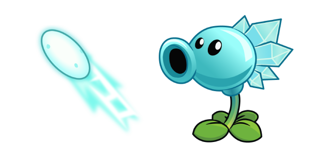 Plants vs. Zombies Snow Peashooter