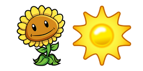 Plants vs. Zombies Sunflower and Sun