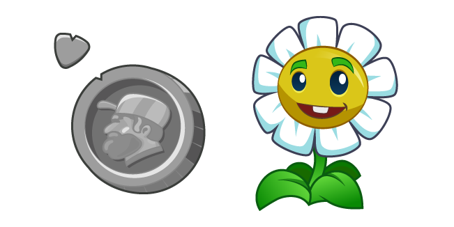 Plants vs. Zombies Tangle Marigold and Silver Coin