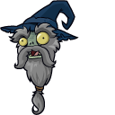 Plants vs. Zombies Wizard Zombie cursor