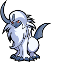 Pokemon Absol and Mega Absol pointer