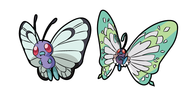Pokemon Butterfree and Gigantamax Butterfree
