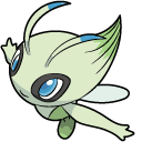Pokemon Celebi and Shiny Celebi pointer