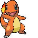 Pokemon Charmander and Charizard pointer