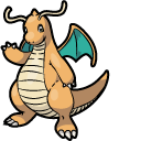 Pokemon Dragonair and Dragonite cursor