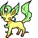 Pokemon Eevee and Leafeon cursor