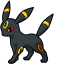 Pokemon Eevee and Umbreon cursor