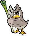 Pokemon Farfetch'd and Sirfetch'd pointer