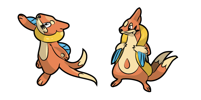 Pokemon Floatzel and Buizel