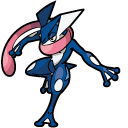 Pokemon Frogadier and Greninja cursor