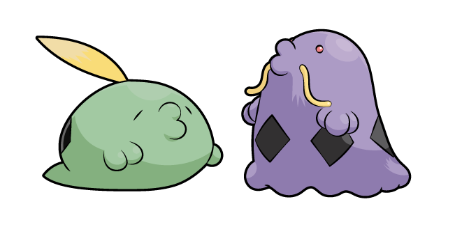 Pokemon Gulpin and Swalot