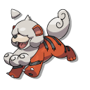Pokemon Hisuian Growlithe and Hisuian Arcanine pointer