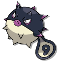 Pokemon Hisuian Qwilfish and Overqwil pointer