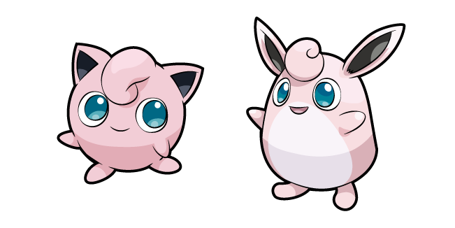 Pokemon Jigglypuff and Wigglytuff