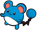 Pokemon Marill and Azumarill pointer