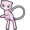 Pokemon Mew and Mewtwo pointer