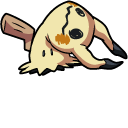 Pokemon Mimikyu Disguised and Busted Form cursor
