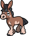 Pokemon Mudbray and Mudsdale pointer