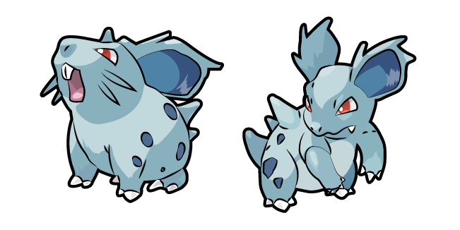 Pokemon Nidoran and Nidorina