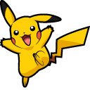 Pokemon Pikachu and Gigantamax Pikachu pointer