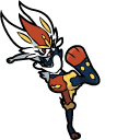 Pokemon Scorbunny and Cinderace cursor